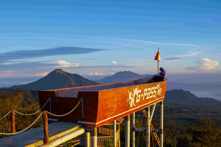 Wisata G-Pass di Kabupaten Semarang, Naik Kapal Berlatar Lautan Awan