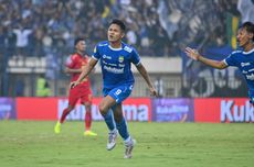 HT Persib Vs Persija: Firza Kartu Merah, Dimas Cetak Gol, lalu Menangis