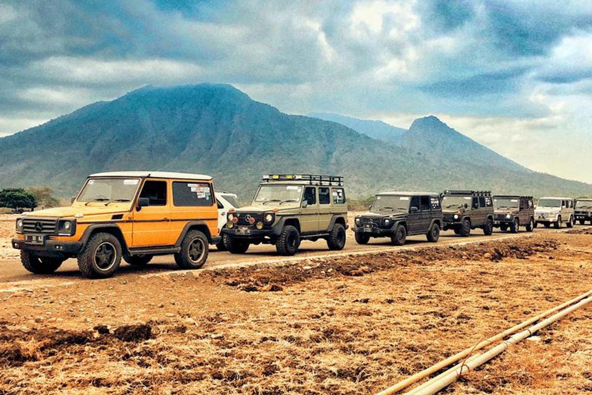 long touring pecinta Mercedes-Benz G Class, dari klub Mercedes Jip Indonesia (MJI)