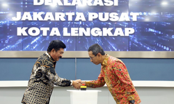 Jakarta Pusat Resmi Jadi Kota Lengkap Pertama di DKI Jakarta
