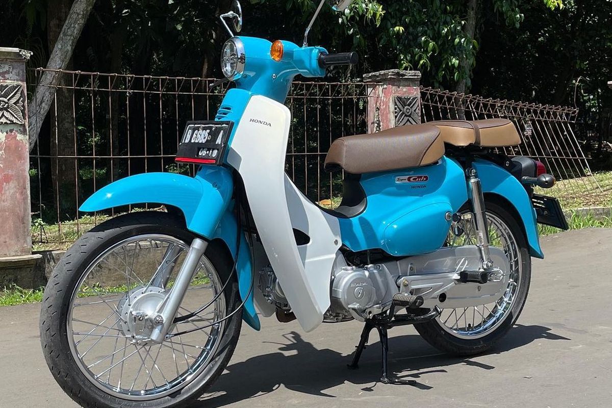 Modifikasi Honda Legenda 2 menjadi Super Cub C110