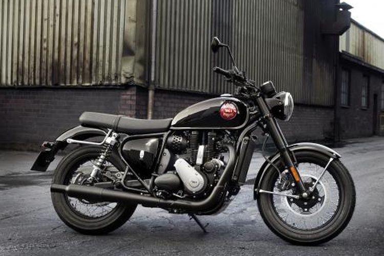 BSA Gold Star warna baru, shadow black