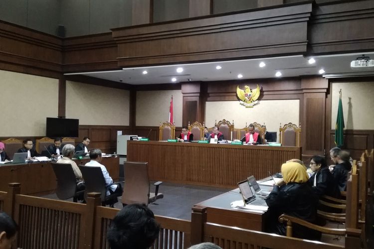 Sidang mantan Ketua Umum PPP sekaligus anggota DPR M Romahurmuziy atau Romy di Pengadilan Tipikor Jakarta, Rabu (27/11/2019)