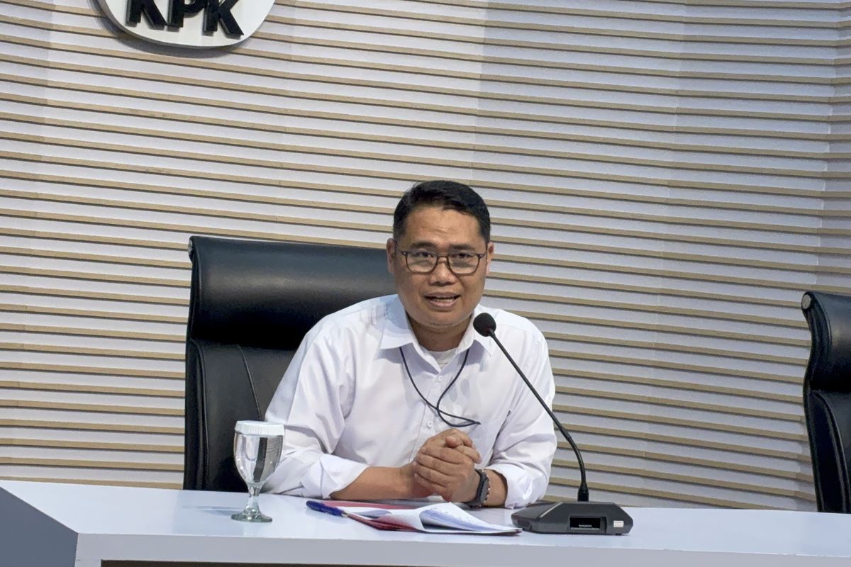 Pelaksana Tugas (Plt) Deputi Penindakan dan Eksekusi KPK Asep Guntur Rahayu di Gedung Merah Putih, Jakarta, Rabu (10/9/2025).
