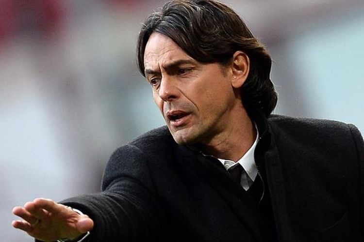 Mantan pelatih AC Milan, Filippo Inzaghi.