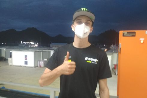 Kisah Luca Marini Terkena Kerikil Saat Tes Pramusim MotoGP Mandalika