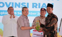 GNPIP Diresmikan, Pemprov Riau Tanam Ribuan Cabai untuk Kendalikan Inflasi 