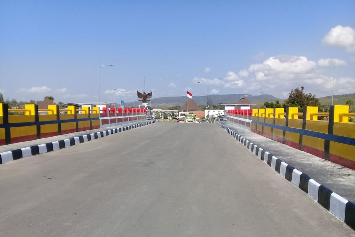 Sebanyak 41 Jembatan dibangun guna mendukung jalan Sabuk Merah Perbatasan Indonesia-Timor Leste.