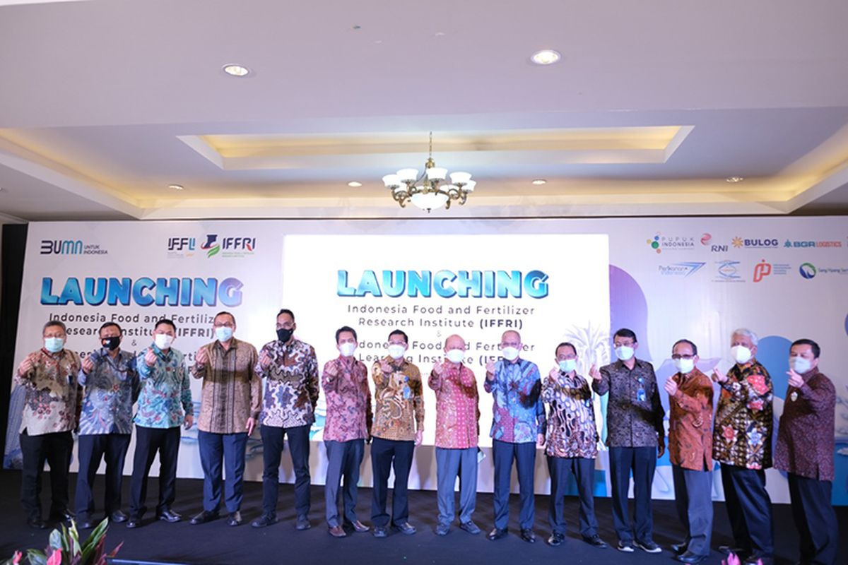 Bulog Luncurkan Food Learning & Research Institute di Jakarta, Rabu (16/6/2021). 