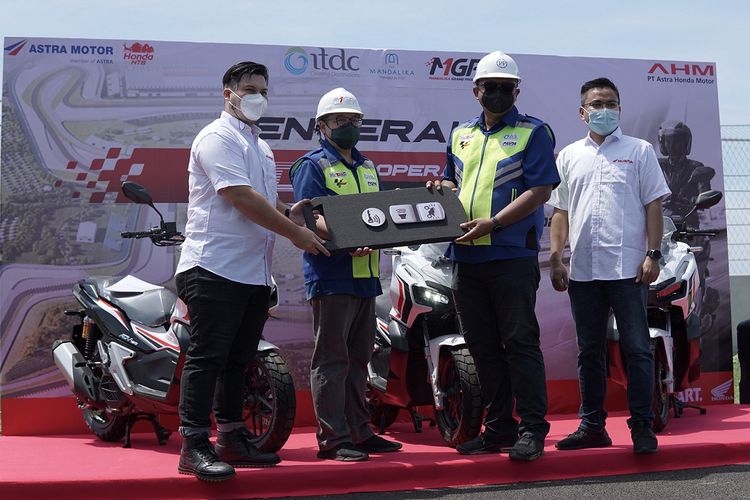 Skutik Honda ADV 150 resmi jadi motor paddock Sirkuit Mandalika