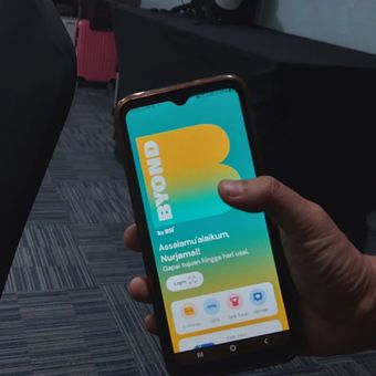 Ilustrasi aplikasi BYOND by BSI.