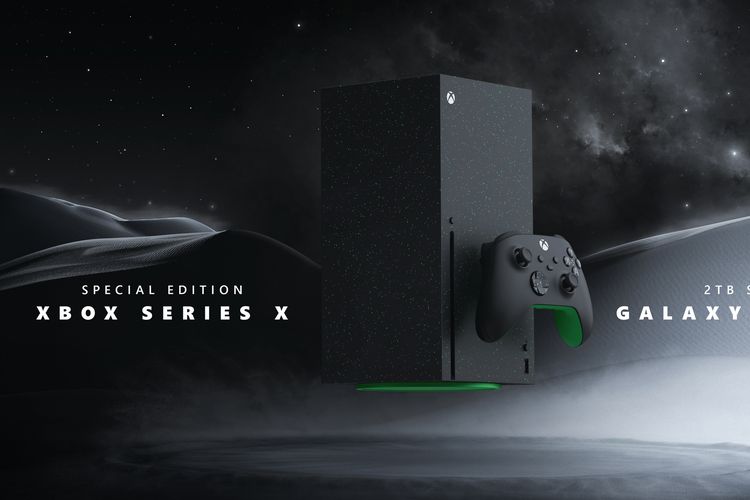 Microsoft mengumumkan konsol Xbox Series X Special Edition. Konsol ini dibalut warna Galaxy Black dan memiliki storage SSD 2 TB.