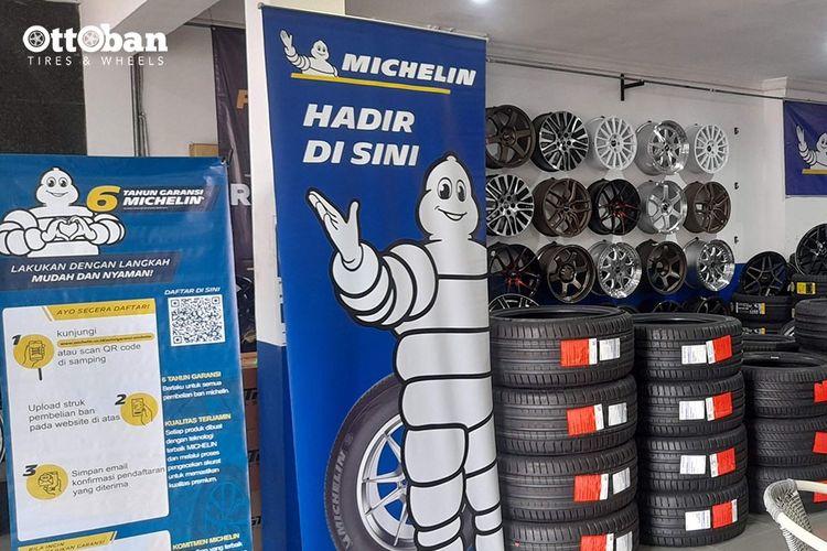 Ban Michelin dan BF Goodrich sudah tersedia di 40 cabang Ottoban Indonesia