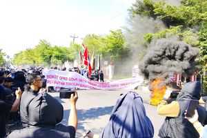 Husniah Talenrang Dicopot dari Jabatan Ketua DPW PAN Sulsel di Tengah Isu Perselingkuhan, Gedung DPRD Gowa Dikepung Warga