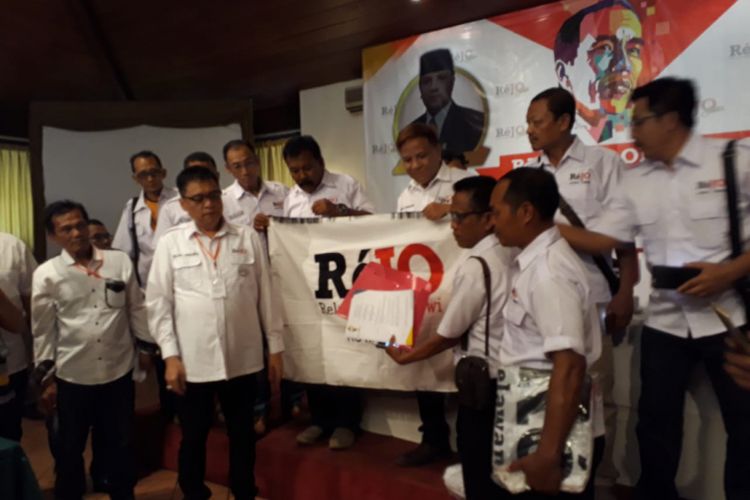 Relawan Rejo target menangkan Jokowi-Maruf Amin 70 persen di Jatim.