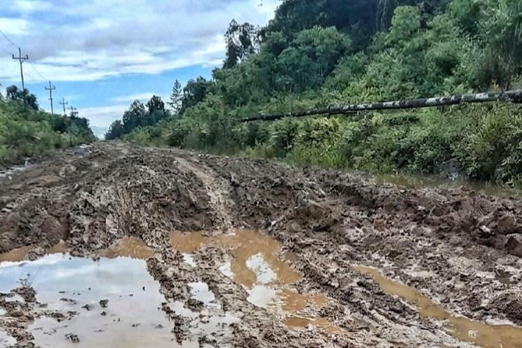 Akses Jalan Sorong-Seget Rusak, Dewan Adat Moi Ancam Palang Kantor PU
