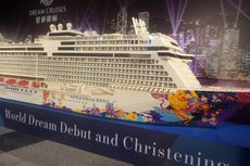 Kapal Pesiar World Dream Resmi Berlayar di Hongkong