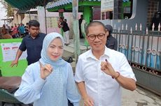 2 Calon Bupati Nyoblos di Kota Serang, Ditemani Menteri dan Anggota DPR