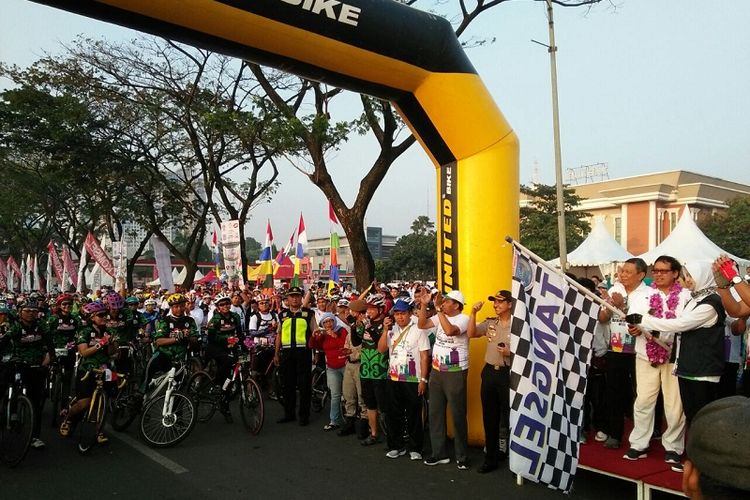 Gowes Pesona Nusantara (GPN) 2017 sudah melewati enam etape. Secara keseluruhan, peserta program kegiatan dari Kemenpora ini sudah menempuh jarak bersepeda 4.011 kilometer.