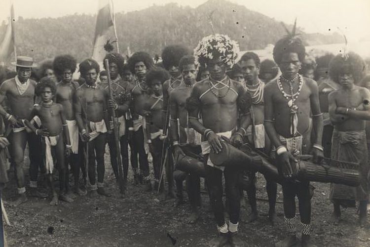 orang Papua di Manokwari tahun 1900