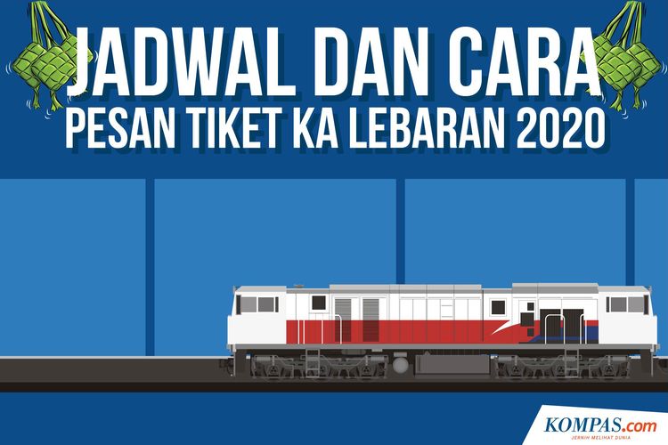 Jadwal dan Cara Pesan Tiket KA Lebaran 2020