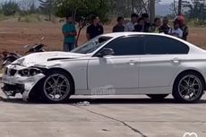 Adu Banteng Sedan BMW Vs Sepeda Motor di Semarang, Satu Orang Tewas di Lokasi