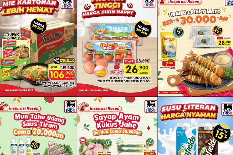 Promo Superindo Hari Ini 19 April 2026: Minyak Goreng, Gula Pasir, dan Mi Instan Harga Murah