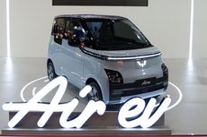 Wuling Bawa Air ev dan Alvez di Jakarta Fair 2023