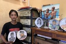 Uniknya Seni Lukis Piring di Bekasi, Bermodalkan Piring Melamin dan Pensil Anak SD