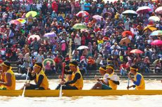Festival Pacu Jalur Ini Cuma Ada di Kuantan Singingi Riau