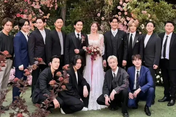 Super Junior di pernikahan Ryeowook