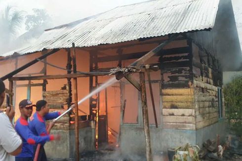 3 Rumah Ludes Terbakar Jelang Buka Puasa di Aceh Utara