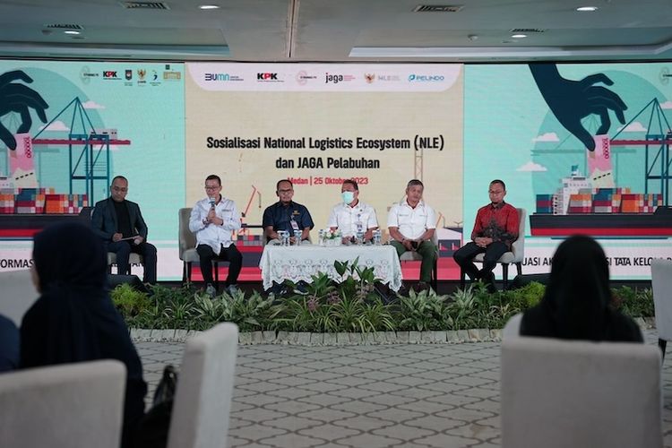 Kegiatan "Sosialisasi dan FGD Program National Logistics Ecosystem (NLE) dan Platform JAGA Sektor Pelabuhan"