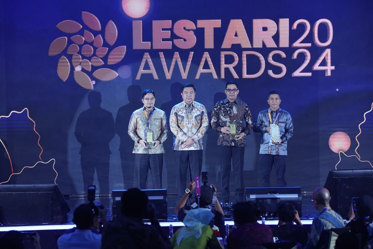 3 Kepala Daerah Terima Penghargaan dari Lestari Awards 2024