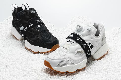 Sneakers Gabungan Reebok dan Adidas Hadir dalam Warna Monokrom