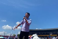 Hadiri HUT SPSI di Sidoarjo, Gibran Janji Sejahterakan Buruh