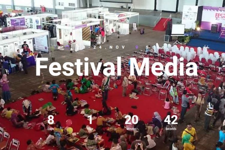 Festival Media AJI 2014 di Surabaya, Jawa Timur.