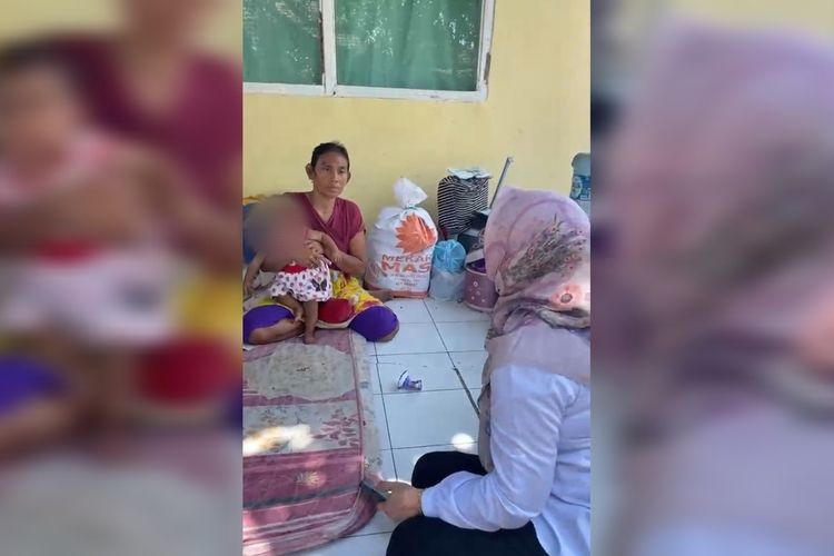 Ibu dan Bayi yang Tinggal di Gazebo di Cirebon, Akhirnya Dipindahkan ke Rumah Orangtua