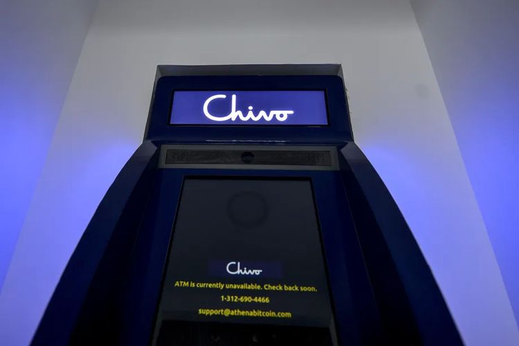 Ilustrasi ATM milik Chivo.