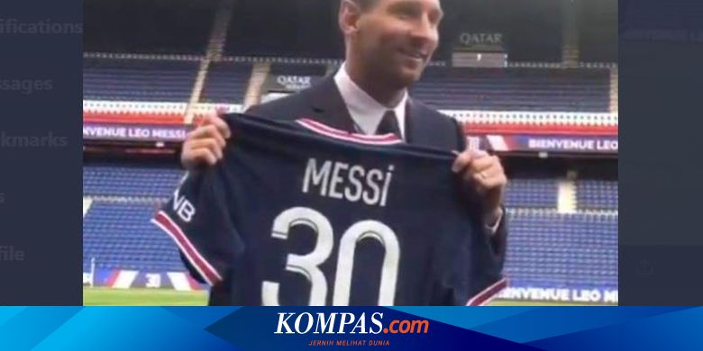 Keistimewaan Pertama Lionel Messi di Perancis, Memakai Nomor Milik Kiper - Vimarsana News