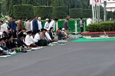 Ditemani Menteri PUPR, Presiden Jokowi Tiba di Masjid Raya Baiturrahman Semarang