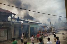30 Unit Rumah di Rokan Hilir Riau Terbakar