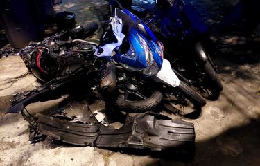 Kecelakaan di Exit Tol Bawen, Kabupaten Semarang, Jawa Tengah&nbsp;