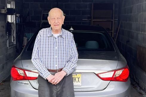 Masih Nyetir Sendiri, Pria Berusia 109 Tahun Bagikan Tips Panjang Umur