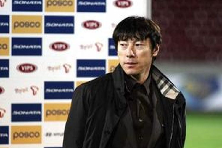 Pelatih tim nasional Korea Selatan U-23, Shin Tae-yong.