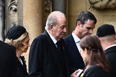 Dari Pengasingan, Mantan Raja Spanyol Juan Carlos Hadir di Pemakaman Ratu Elizabeth II