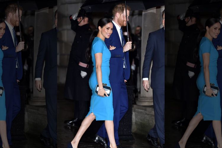 Pangeran Harry dan Meghan menghadiri acara Endeavour Fund Awards 2020 pada Kamis (5/3).