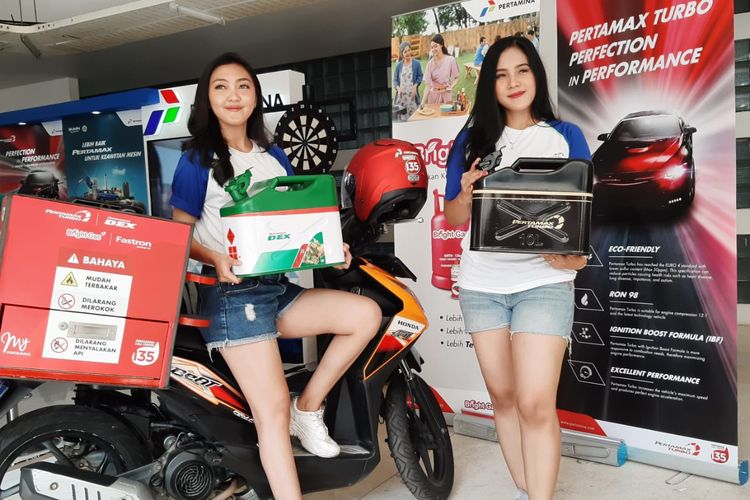 Pertamina Delivery Service di IIMS Motobike Expo 2019