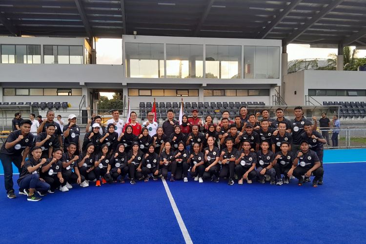 Timnas Hoki Indonesia tengah mempersiapkan diri untuk berlaga di SEA Games 2023 yang berlangsung di Kamboja pada 5-17 Mei 2023.