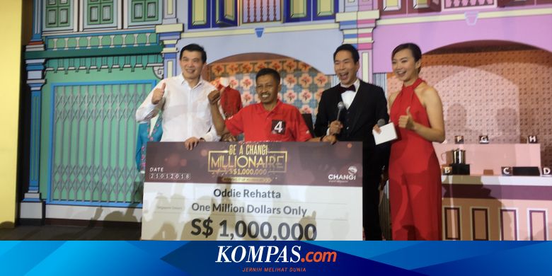 Cerita Oddie Rehatta Pemenang Undian Rp 10 Miliar Di Bandara Changi Halaman All Kompas Com